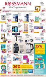 Rossmann Prospekt "Mein Drogeriemarkt", 18 Seiten, für Retzow, 17.02.2020 - 21.02.2020 Rossmann Prospekt "Mein Drogeriemarkt", 18 Seiten, für Retzow, 17.02.2020 - 21.02.2020