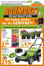 Globus-Baumarkt Prospekt für Simmerath mit 24 Seiten Globus-Baumarkt Prospekt für Simmerath: " Globus-Baumarkt Online-Shop", 24 Seiten, 18.04.2021 - 24.04.2021