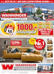 Möbel Wanninger Prospekt für Eschlkam mit 17 Seiten Möbel Wanninger Prospekt für Eschlkam: "Die neue Dimension des Wohnens", 17 Seiten, 07.08.2025 - 18.08.2025