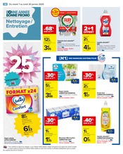 Lave-Vaisselle Angebote im Prospekt "NOUVELLE ANNÉE MEILLEURE PROMO" von Carrefour auf Seite 60