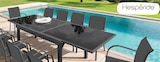 Table extensible Piazza en verre graphite 8 places - Hespéride à 199,00 € dans le catalogue Maxi Bazar