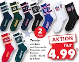 Tennissocken bei Kaufland im Schwabach Prospekt für 4,99 €