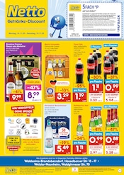 Aktueller Netto Marken-Discount Prospekt mit Bier, "DER ORT, AN DEM DU IMMER AUSGEZEICHNETE PREISE FINDEST.", Seite 1