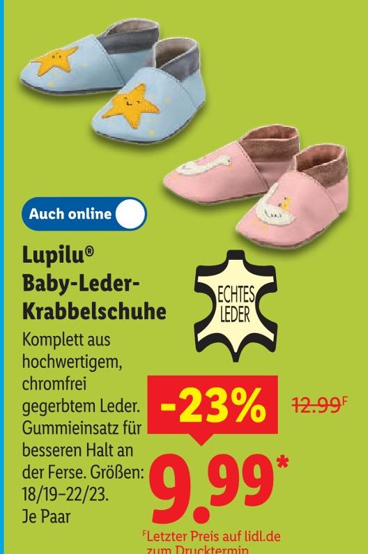 Baby-Leder-Krabbelschuhe
