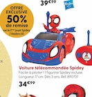 Voiture télécommandée Spidey - Hasbro dans le catalogue La Grande Récré