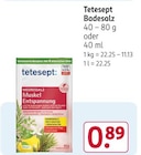 Badesalz Angebote von tetesept bei Rossmann Gelsenkirchen für 0,89 €