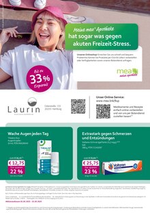 Aktueller mea - meine apotheke Prospekt "Unsere Mai-Angebote" für Hamburg Aktueller mea - meine apotheke Prospekt für Hamburg mit Seiten
