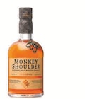 Blended malt scotch whisky Monkey Shoulder 40° - Monkey Shoulder en promo chez Super U Saint-Étienne-du-Rouvray à 22,27 €