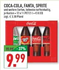 Aktuelles Coca-Cola, Fanta, Sprite Angebot bei Marktkauf in Osnabrück ab 9,99 €