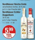 Reiche Ernte oder Echter Doppelkorn von Nordhäuser im aktuellen V-Markt Prospekt für 5,99 €