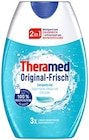 Zahncreme 2in1 Original Frisch von Theramed für 0,99 € bei REWE im Angebot Zahncreme 2in1 Original Frisch von Theramed im aktuellen REWE Prospekt