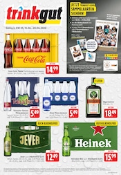 Aktueller Trinkgut Supermarkt Prospekt in Abstatt und Umgebung, "Aktuelle Angebote" mit 8 Seiten, 15.06.2026 - 20.06.2026