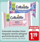 Sauber Pflegend oder Sensitiv Pflegend Angebote von Cottonelle bei EDEKA Karlsruhe für 1,19 €