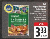 EDEKA Gräfenthal - Original Thüringer Rostbratwurst Angebot im Prospekt Original Thüringer Rostbratwurst bei EDEKA im Gräfenthal Prospekt für 3,33 €