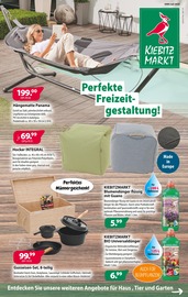 Aktueller Kiebitzmarkt Garten & Pflanzen Prospekt in Südlohn und Umgebung, "Perfekte Freizeitgestaltung!" mit 4 Seiten, 04.07.2025 - 13.07.2025