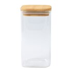 Bocal en verre en promo chez Carrefour Talence à 2,49 €
