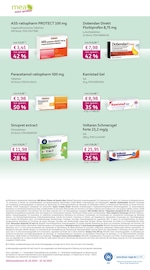 Voltaren im mea - meine apotheke Prospekt in Duisburg Aktueller mea - meine apotheke Prospekt mit Voltaren, "Unsere Oktober-Angebote", Seite 4