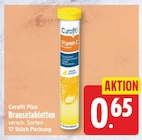 Brausetabletten von Curafit Plus für 0,65 € bei EDEKA im Angebot Brausetabletten von Curafit Plus im aktuellen EDEKA Prospekt