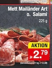 Aktuelles Mett Mailänder Art o. Salami Angebot bei Zimmermann in Hannover ab 2,79 €