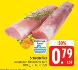 Schweinefilet im Angebot bei E center in Plauen Schweinefilet Angebote bei E center Plauen für 0,79 €
