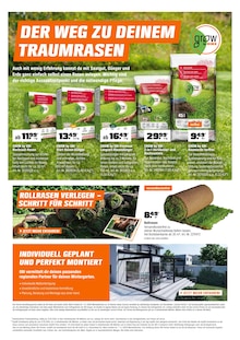 Rasenerde im OBI Prospekt "FÜRS PFLANZEN GEMACHT." mit 12 Seiten (Stuttgart)
