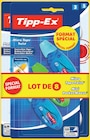 Lot de 5 rubans correcteur mini pocket mouse + 3 micro tape twist - TIPP-EX - Intermarché Super à Rennes Lot de 5 rubans correcteur mini pocket mouse + 3 micro tape twist - TIPP-EX en promo chez Intermarché Super Rennes à 5,53 €