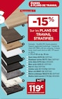Promo Plans de travail stratifiés à 119,00 € dans le catalogue Gedimat à Fleury-Mérogis