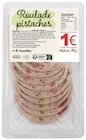 Roulade pistaches - GOURMETS CHARCUTIERS en promo chez Intermarché Roulade pistaches - GOURMETS CHARCUTIERS dans le catalogue Intermarché