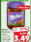 Haselnusscreme Angebote von Milka bei Kaufland Siegen für 3,49 €