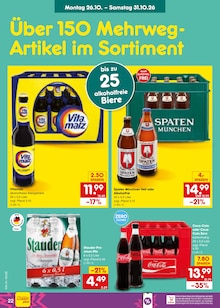 Cola im aktuellen Netto Marken-Discount Prospekt (Bochum) Cola im Netto Marken-Discount Prospekt "Aktuelle Angebote" mit 67 Seiten (Bochum)