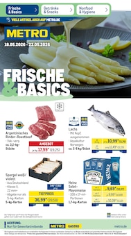Roastbeef im aktuellen METRO Prospekt (Bochum) Roastbeef im METRO Prospekt "Wochenangebote" mit 53 Seiten (Bochum)