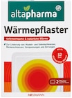 Wärmepflaster im Rossmann Prospekt Wärmepflaster von Altapharma im aktuellen Rossmann Prospekt für 2,49 €