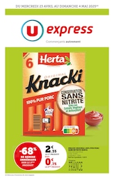 Offre Knacki dans le catalogue U Express du moment à la page 1