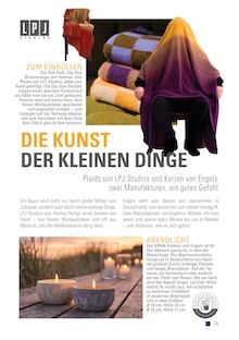 Kerzen im interni by inhofer Prospekt "DESIGN FÜRS LEBEN" mit 22 Seiten (Ulm)