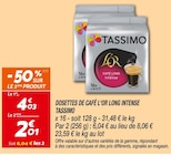 Dosettes de café L'OR Long Intense - Tassimo en promo chez Netto Saint-Maur-des-Fossés à 2,01 €
