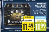 Pils oder Radler im Angebot bei E center in Bielefeld Pils oder Radler Angebote von Krombacher bei E center Bielefeld für 11,49 €