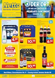 Netto Marken-Discount Prospekt für Bad Düben: "DER ORT, AN DEM DU IMMER AUSGEZEICHNETE PREISE FINDEST.", 6 Seiten, 02.02.2026 - 07.02.2026