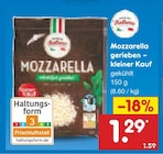 Aktuelles Mozzarella gerieben – kleiner Kauf Angebot bei Netto Marken-Discount in Bochum ab 1,29 €