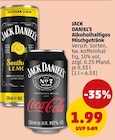 Alkoholhaltiges Mischgetränk von Jack Daniel's im aktuellen Penny Prospekt für 1,99 €