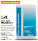 PUTZ- UND MAUERMÖRTEL bei OBI im Kamenz Prospekt für 4,69 €