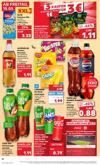 Pepsi im Kaufland Prospekt "KNÜLLER" mit 61 Seiten (Rostock)