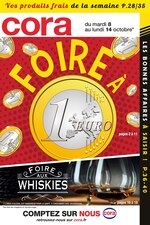 Catalogue Cora "Foire à 1€", 40 pages, à Sceaux, 08/10/2019 - 14/10/2019 Prospectus Cora "Foire à 1€", 40 pages, à Sceaux, 08/10/2019 - 14/10/2019