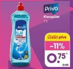 Klarspüler von Prima im aktuellen Netto Marken-Discount Prospekt für 0,75 €