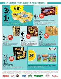 Prix et réduction Glace En Pots dans le prospectus E.Leclerc en cours Offre Glace En Pots dans le catalogue E.Leclerc du moment à la page 6