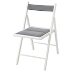 Klappstuhl weiß/Knisa hellgrau im Angebot bei IKEA in Braunschweig Klappstuhl weiß/Knisa hellgrau Angebote von FRÖSVI bei IKEA Braunschweig für 24,99 €