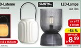 LED-Laterne Angebote von Gusta bei Zimmermann Emden für 8,99 €