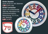 Aktuelles Kinder-Wanduhr Angebot bei GLOBUS in Ludwigshafen (Rhein) ab 7,99 €