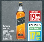 Aktuelles Johnnie Walker Black Label Angebot bei EDEKA in Berlin ab 17,99 €