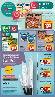 Pizza im aktuellen REWE Prospekt (Münster) Pizza im REWE Prospekt "Dein Markt" mit 26 Seiten (Münster)