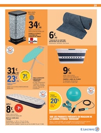 Offre Camping dans le catalogue E.Leclerc du moment à la page 39